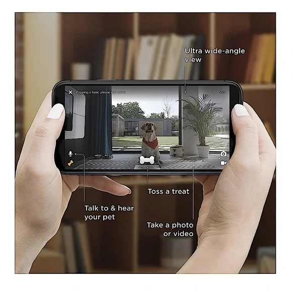 HP 🎉 petcube bites 2 pet cameratreat dispenserAlexa built-in360 view